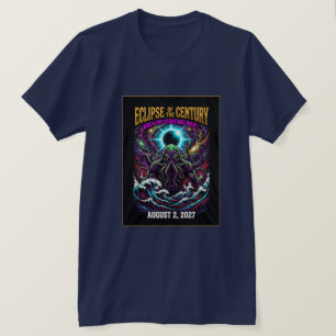 Eclipse Of The Century Cthulhu Lovecraft Eldritch T-Shirt