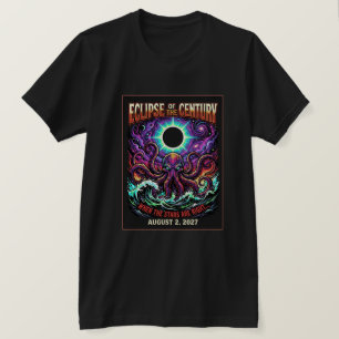 Eclipse Of The Century Cthulhu Lovecraft Eldritch T-Shirt