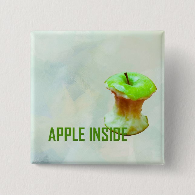 Eclipse Of The Green Star 2 Inch Square Button (Front)