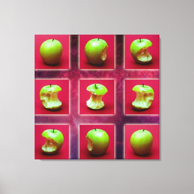 Eclipse Of The Green Star Canvas Print (Front)