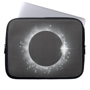 Eclipse of the sun laptop sleeve