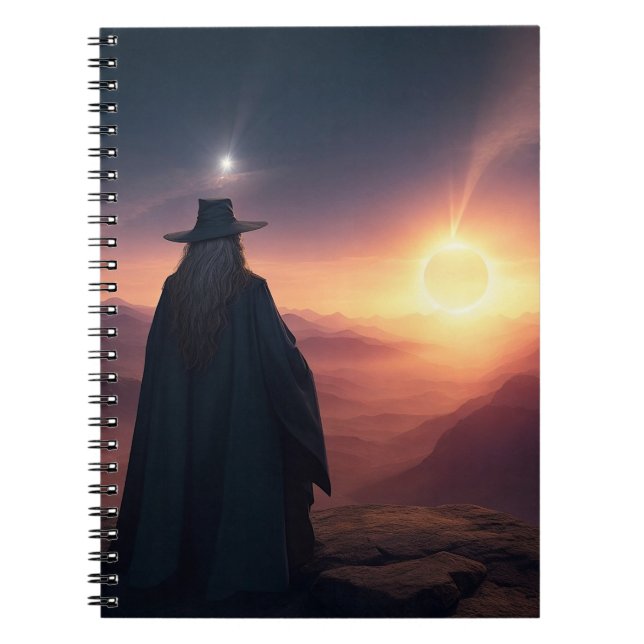 Eclipse of the Wizard's Visions Notebook (Front)