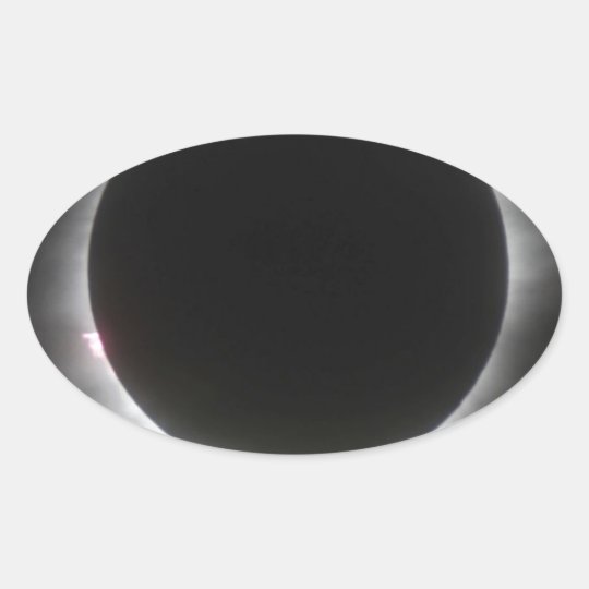 Eclipse Oval Sticker