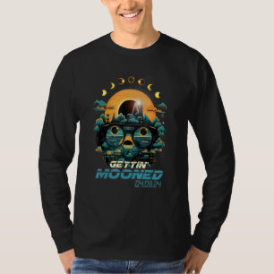 Eclipse Phases Total Solar Eclipse Getting Mooned T-Shirt