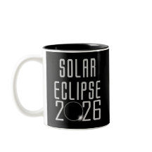 Éclipse solaire 2026 Mug