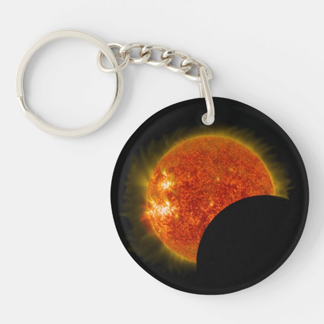Éclipse solaire en cours (Devant)