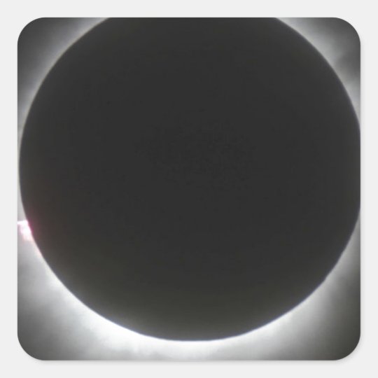 Eclipse Square Sticker