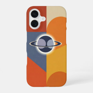 Éclipse sur Blocs Vintage iPhone 16 Case