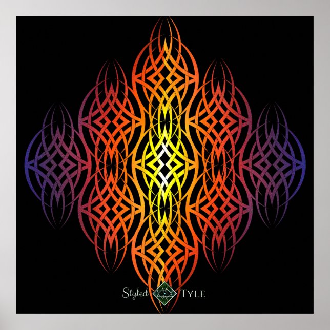 Eclipse Triad ( Rainbow ) Poster (Front)
