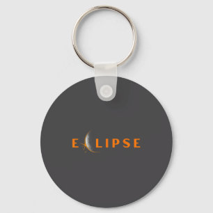 Eclipse Universal Total Lunar Solar Eclipse Total Keychain