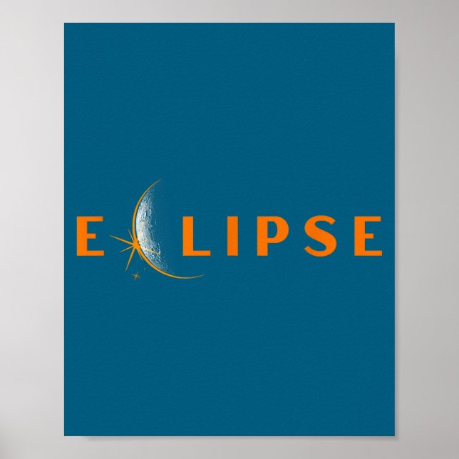 Eclipse Universal Total Lunar Solar Eclipse Total  Poster (Front)