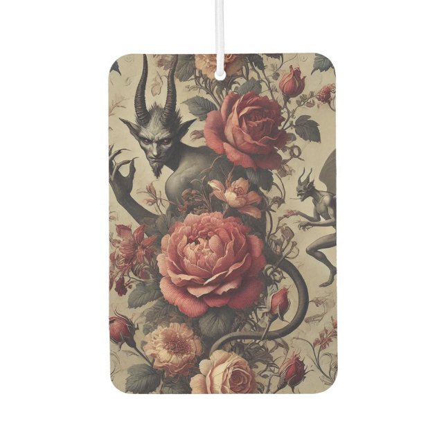 Eclipsed Grace – Gothic Victorian  Air Freshener (Front)