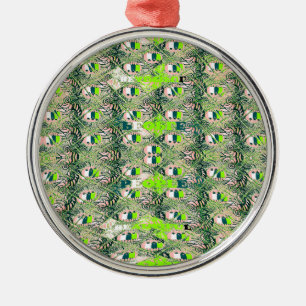 Eco Africa Motif – Nature-Inspired African Art Metal Ornament