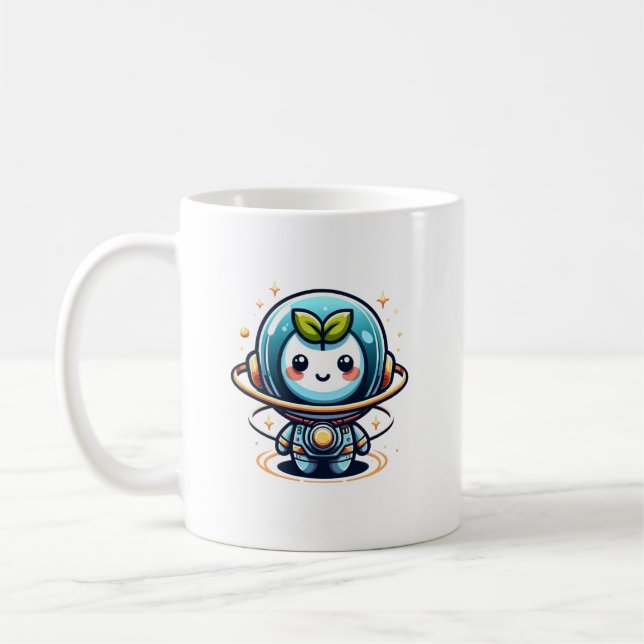 Eco Astronaut Coffee Mug (Left)