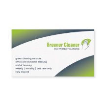 Eco-cleaning Business Card