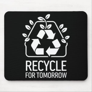 Eco-conscious Nature Lover Earth Day Recycle  Mouse Pad