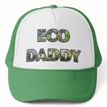 ECO DAD Ecotopia Design Kelly Green Trucker Hat