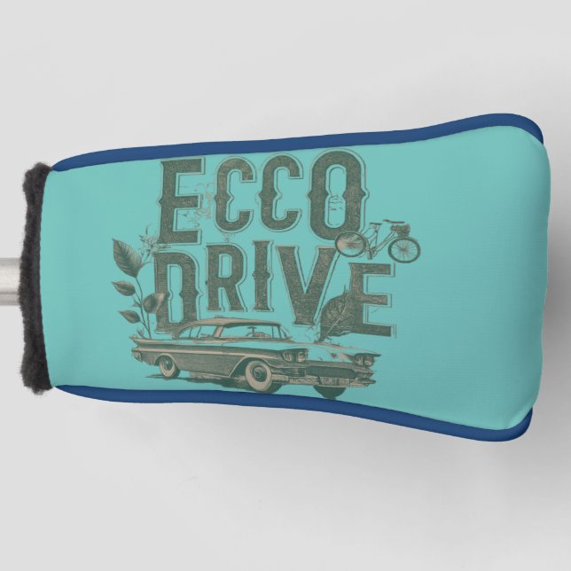 Eco Drive  Golf Head Cover (Front)