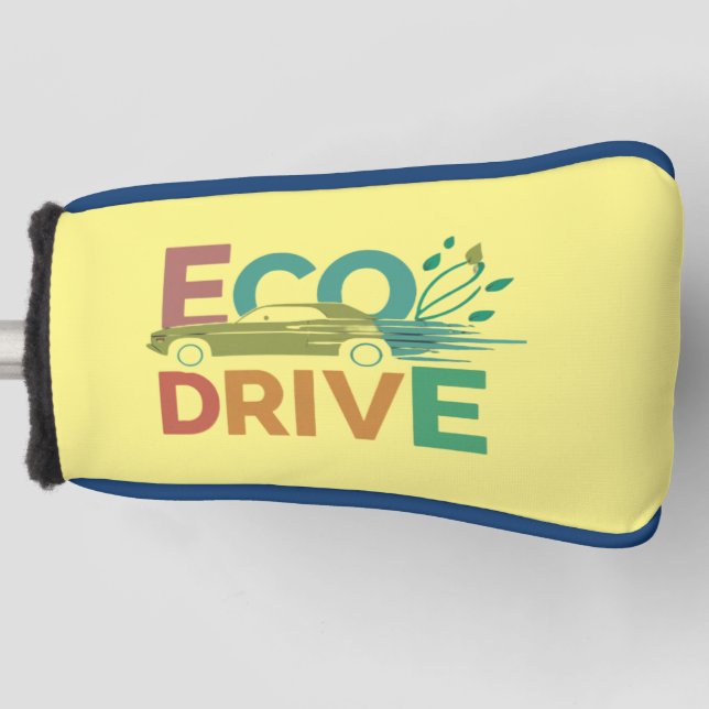 Eco Drive  Golf Head Cover (Front)