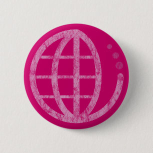 eco earth : mother earth 2 inch round button