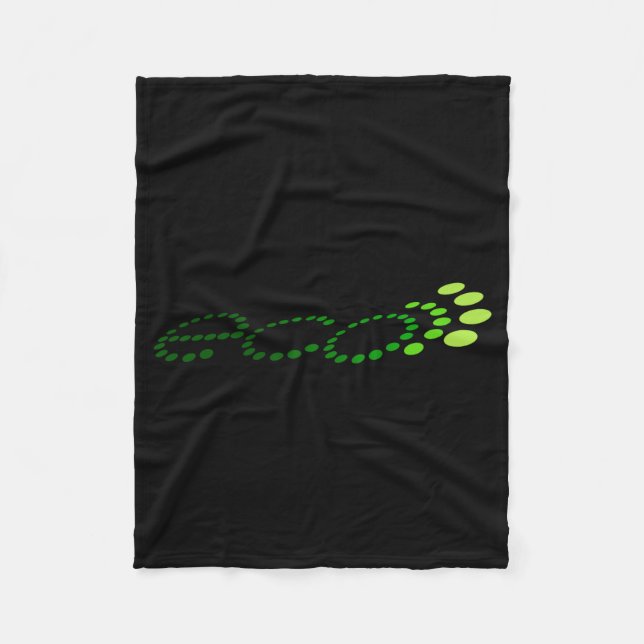 Eco Echo T Shirt  Fleece Blanket (Front)