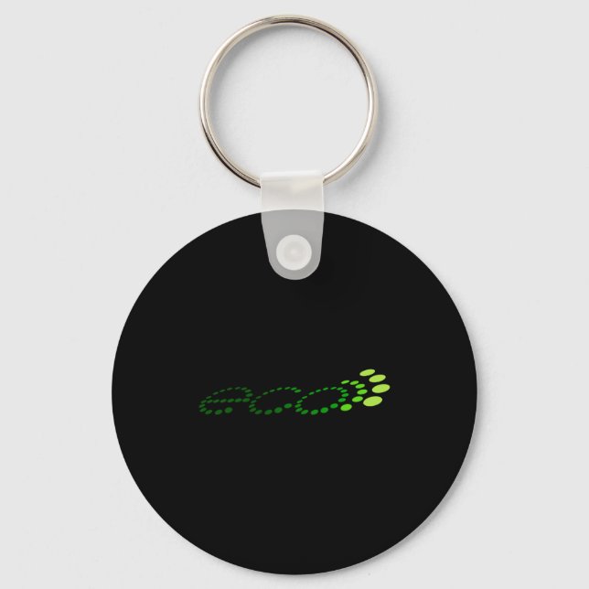 Eco Echo T Shirt  Keychain (Front)