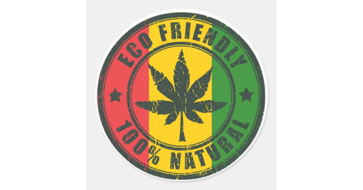 Eco Friendly 100 Natural Sticker Zazzle