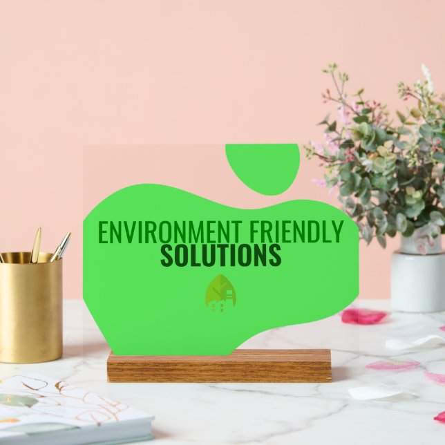 Eco-Friendly Business Sign (Wedding)