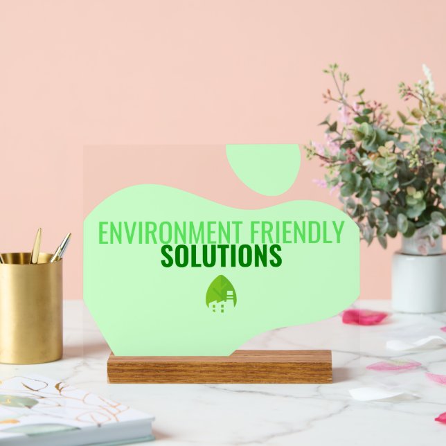 Eco-Friendly Business Sign (Wedding)