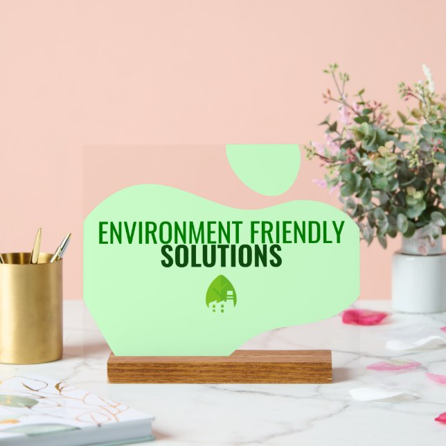 Eco-Friendly Business Sign (Wedding)