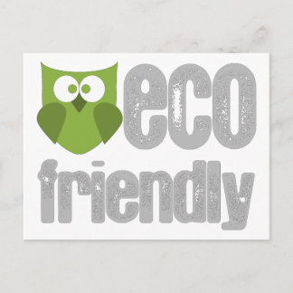 Eco Friendly design! Postcard