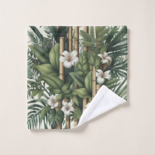 Eco-friendly Gardens and Buildings in Harmony Bath Towel Set