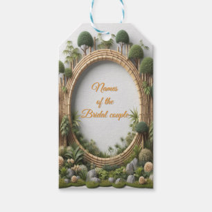 Eco-friendly Gardens and Buildings in Harmony  Gift Tags