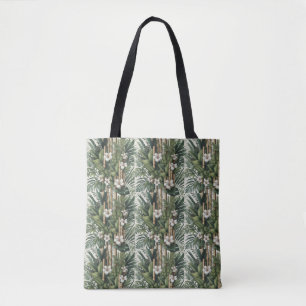 Eco-friendly gardens and buildings in harmony  tote bag