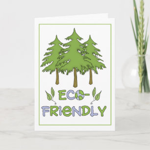 Eco Friendly Greeting Card