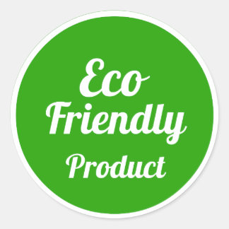 Eco Friendly Product Sticker