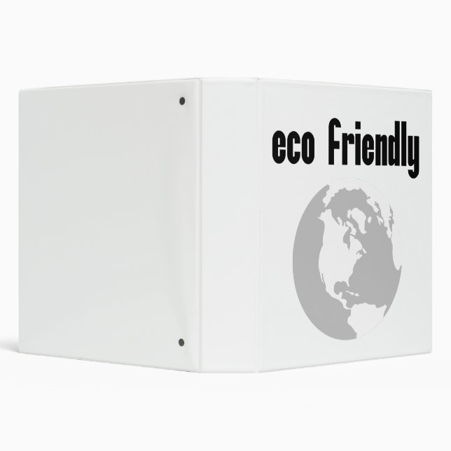 Eco Friendly: Reduce Your Environmental Impact Binder (Background)