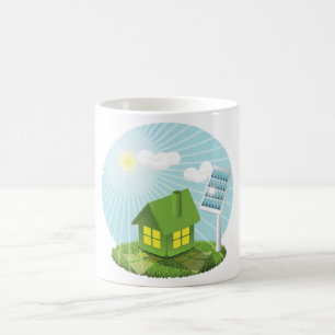 Eco Friendly Solar Powered Home Coffee Mug