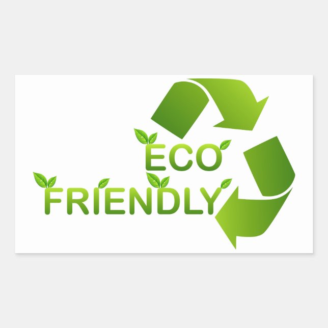 Eco Friendly Sticker (Front)