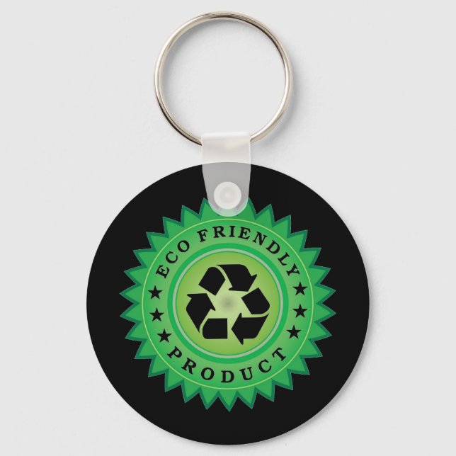 Eco Friendly Sticker Keychain (Front)