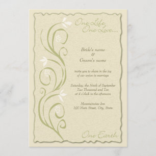 Eco-Friendly Wedding Invitation