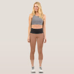 Eco-Friendly Yoga Capri Leggings<br><div class="desc">Go green with these eco-friendly high waisted capri leggings, handcrafted from an ecopolyester-spandex blend with 70% less environmental impact. Designed for yoga, gym sessions, and casual wear, they provide amazing support with a flattering compression fit. Breathable yet durable, these capris stretch with your body while maintaining their shape. Featuring bold,...</div>