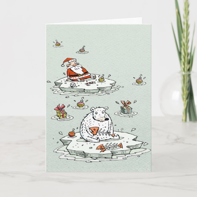Eco-Holiday Greetings Holiday Card (Front)