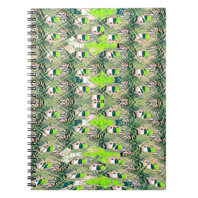 Eco  Latest Hakuna Matata Beautiful  People Africa Notebook (Front)