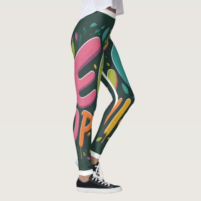 Eco Optimist : Conception de Leggings multicolores (Droite)