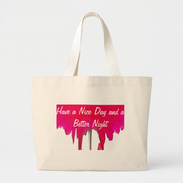 Eco Red Hakuna Matata Gift Customize Product Bag (Front)