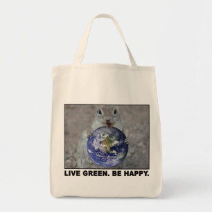 Eco-Squirrel Tote Bag
