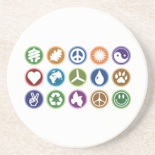 Eco Symbols Coaster