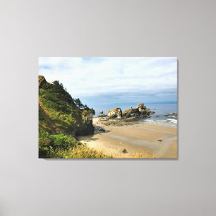 Ecola State Park, Cannon Beach, Oregon Canvas Print
