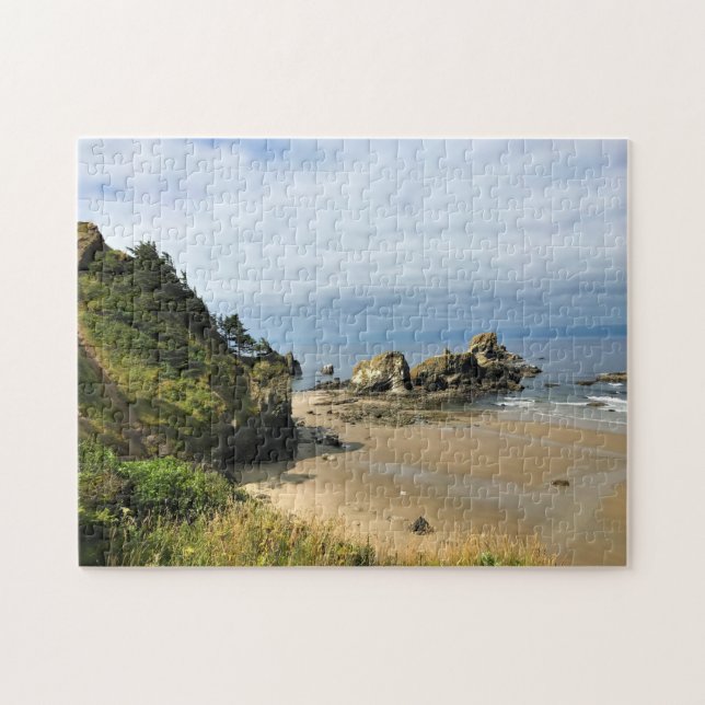 Ecola State Park, Cannon Beach, Oregon Jigsaw Puzzle (Horizontal)